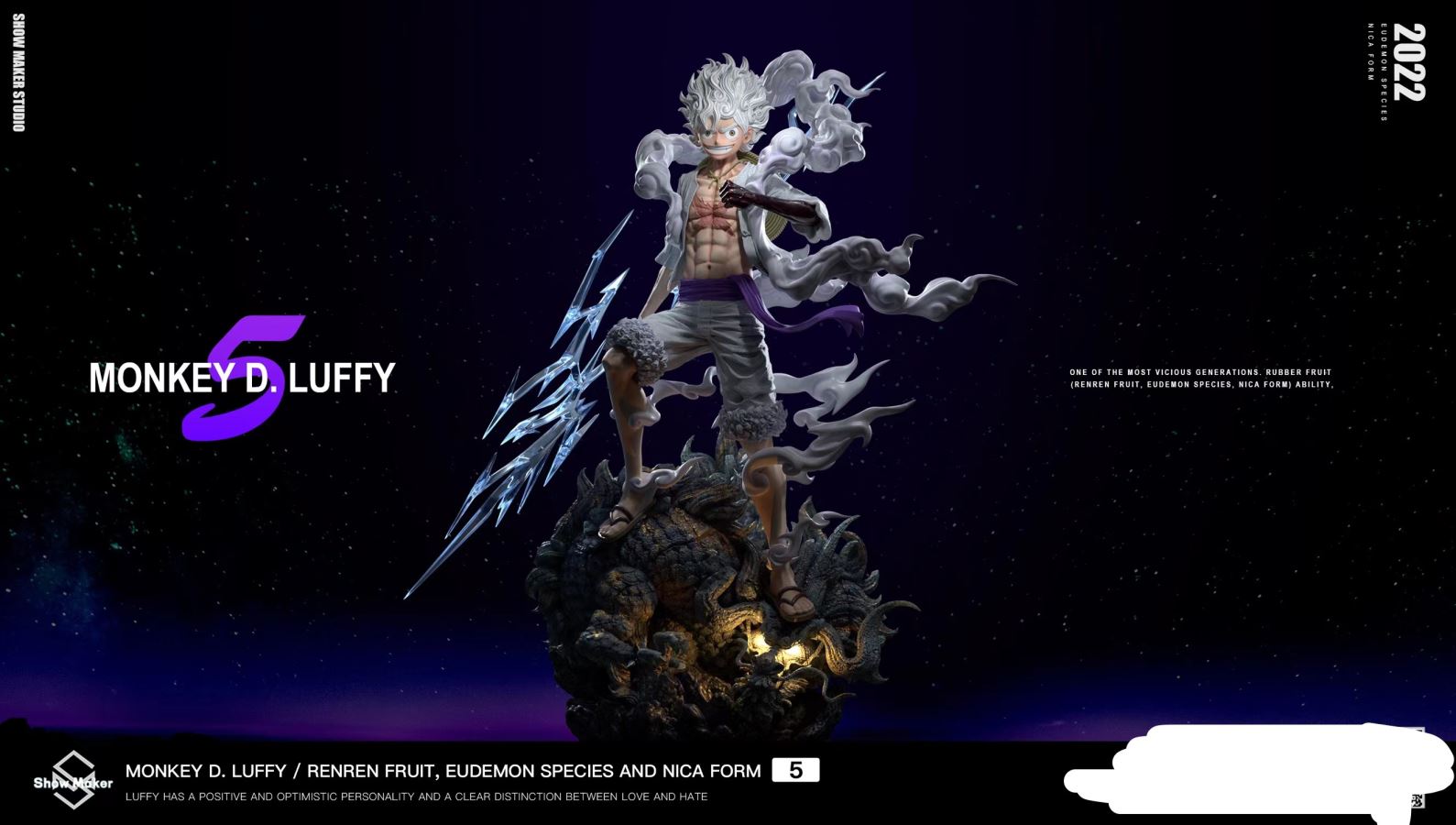 Nika Luffy Gear 5 - One PIece