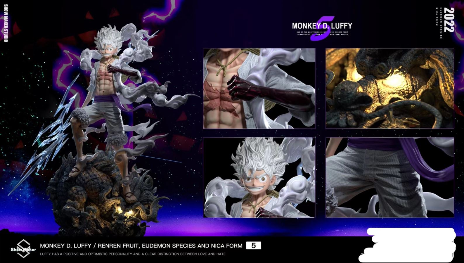 Nika Luffy Gear 5 - One PIece