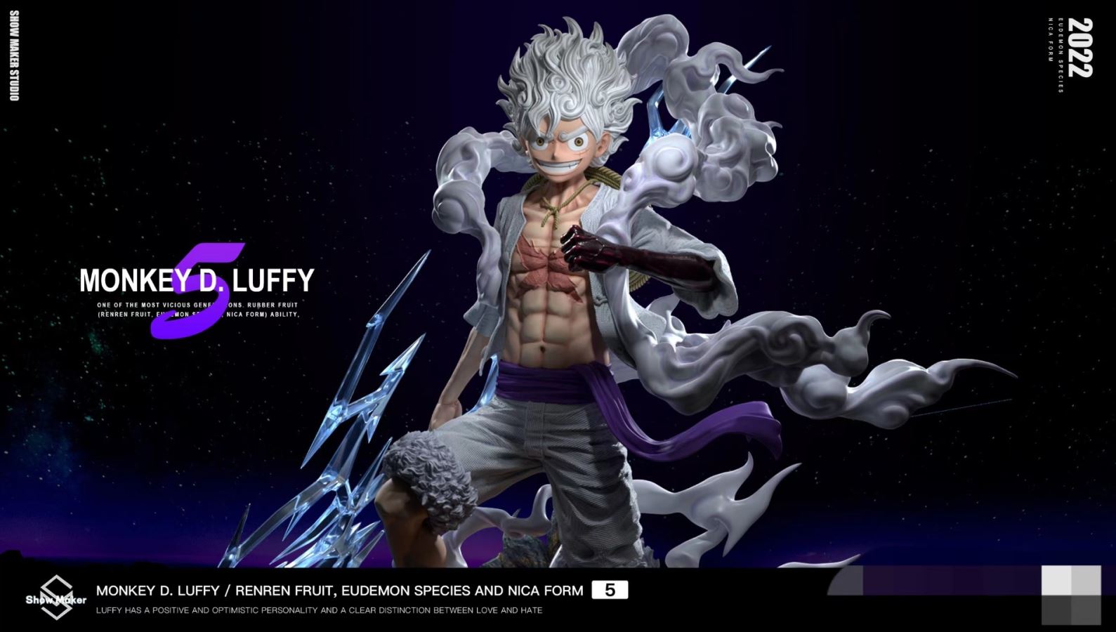 Nika Luffy Gear 5 - One PIece