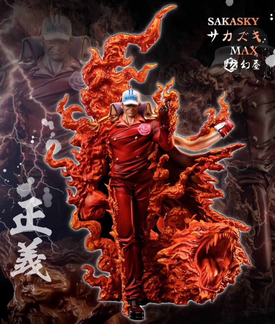 Admiral Akainu and Aokiji – One Piece