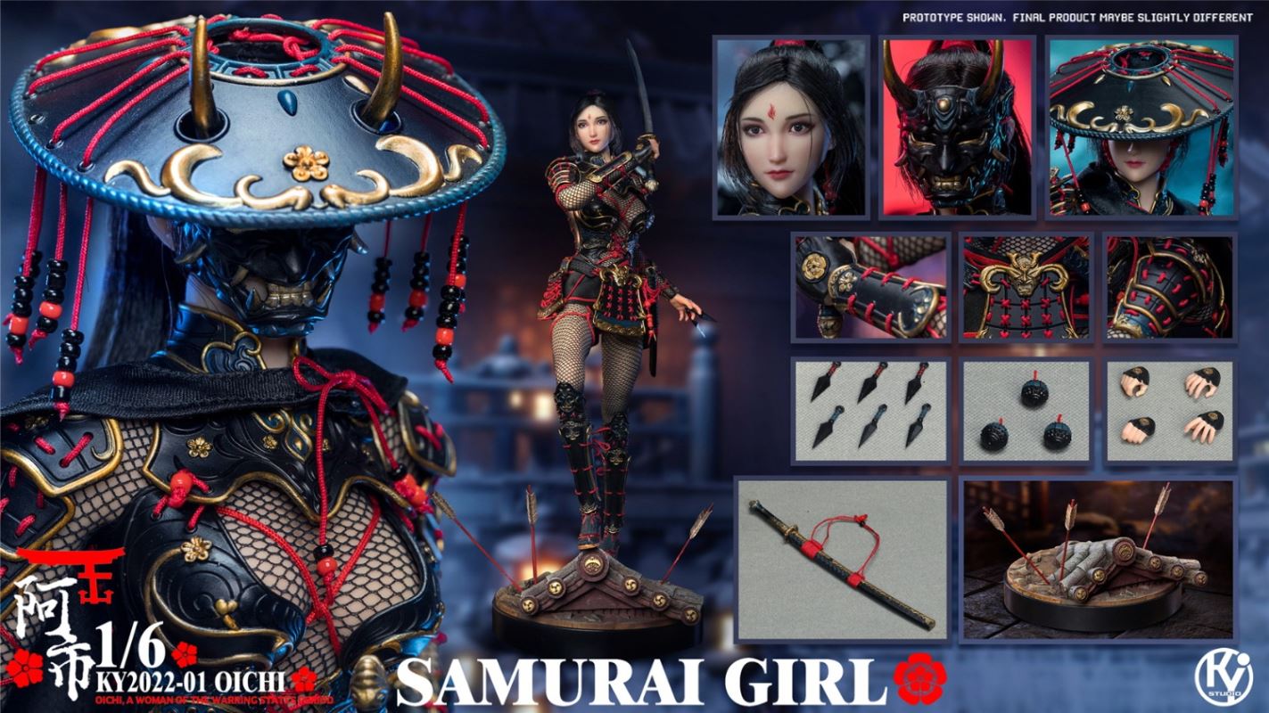 Samurai Girl Oichi 1/6