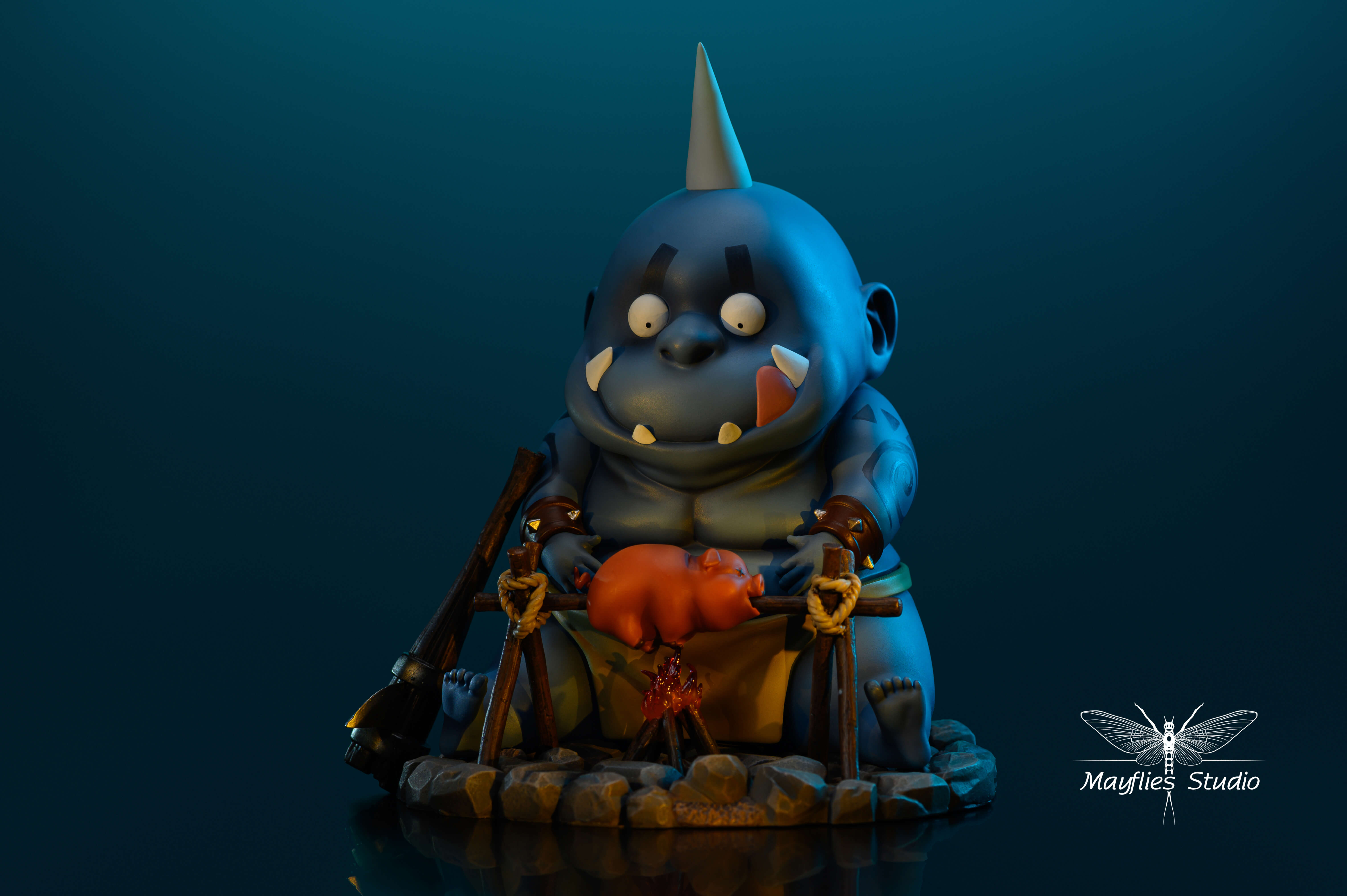 Q version Ogre - Warcraft