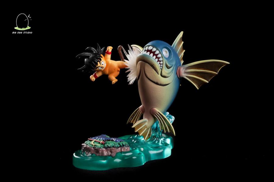 Goku kick fish
