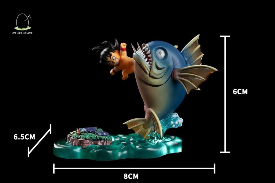Goku kick fish