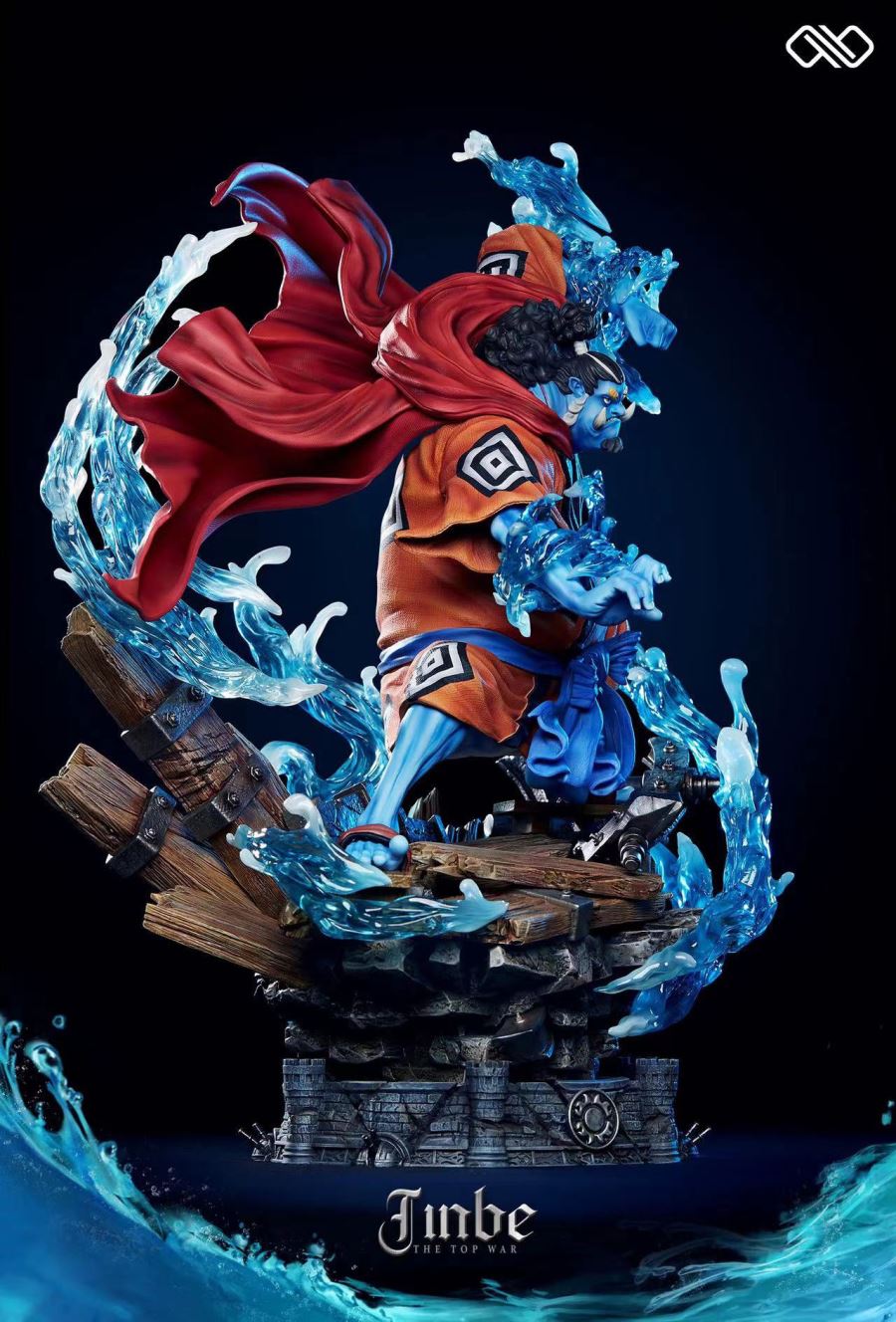 Marineford Arc Series Gecko Moria & Jinbe - ONE PIECE