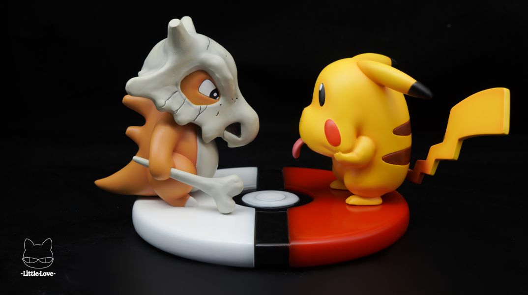 Cubone vs Pikachu