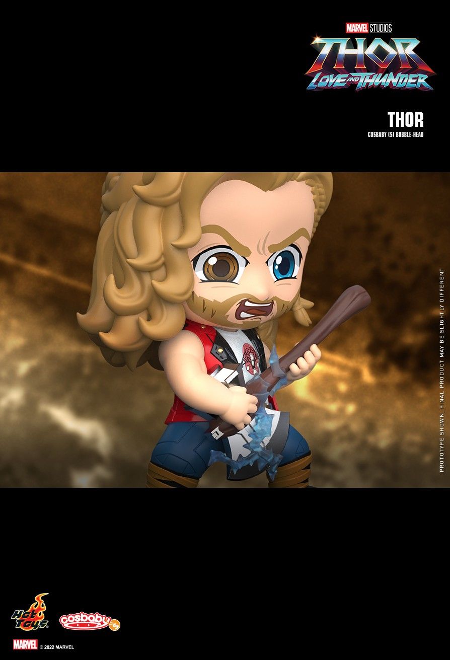 THOR: LOVE AND THUNDER COSBABY (S) BOBBLE-HEAD