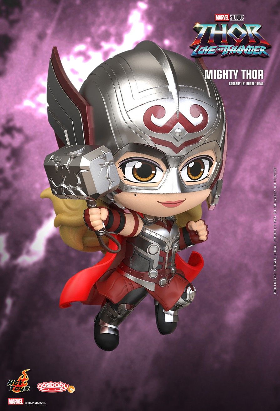THOR: LOVE AND THUNDER COSBABY (S) BOBBLE-HEAD