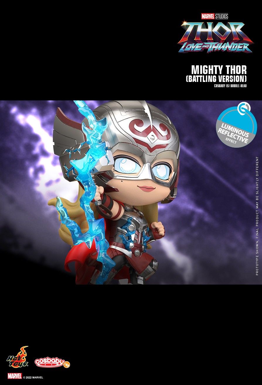 THOR: LOVE AND THUNDER COSBABY (S) BOBBLE-HEAD