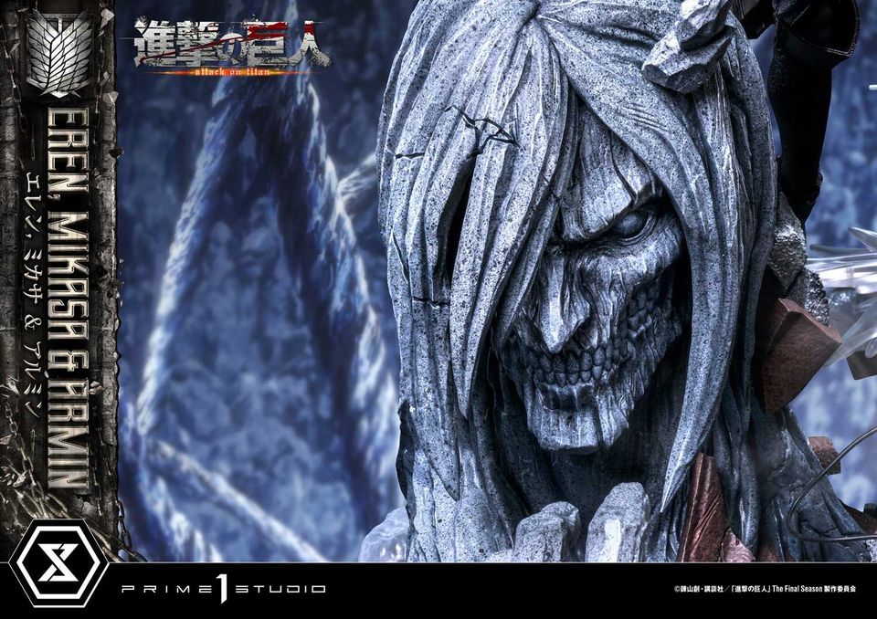 Attack On Titan Eren, Mikasa & Armin