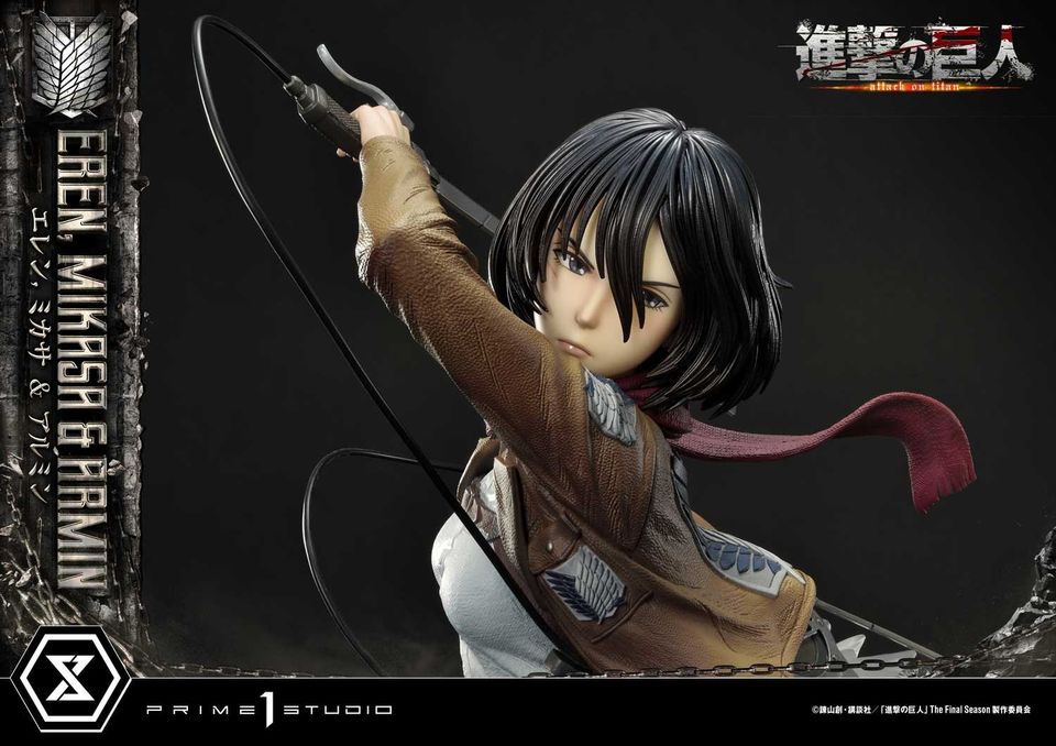 Attack On Titan Eren, Mikasa & Armin