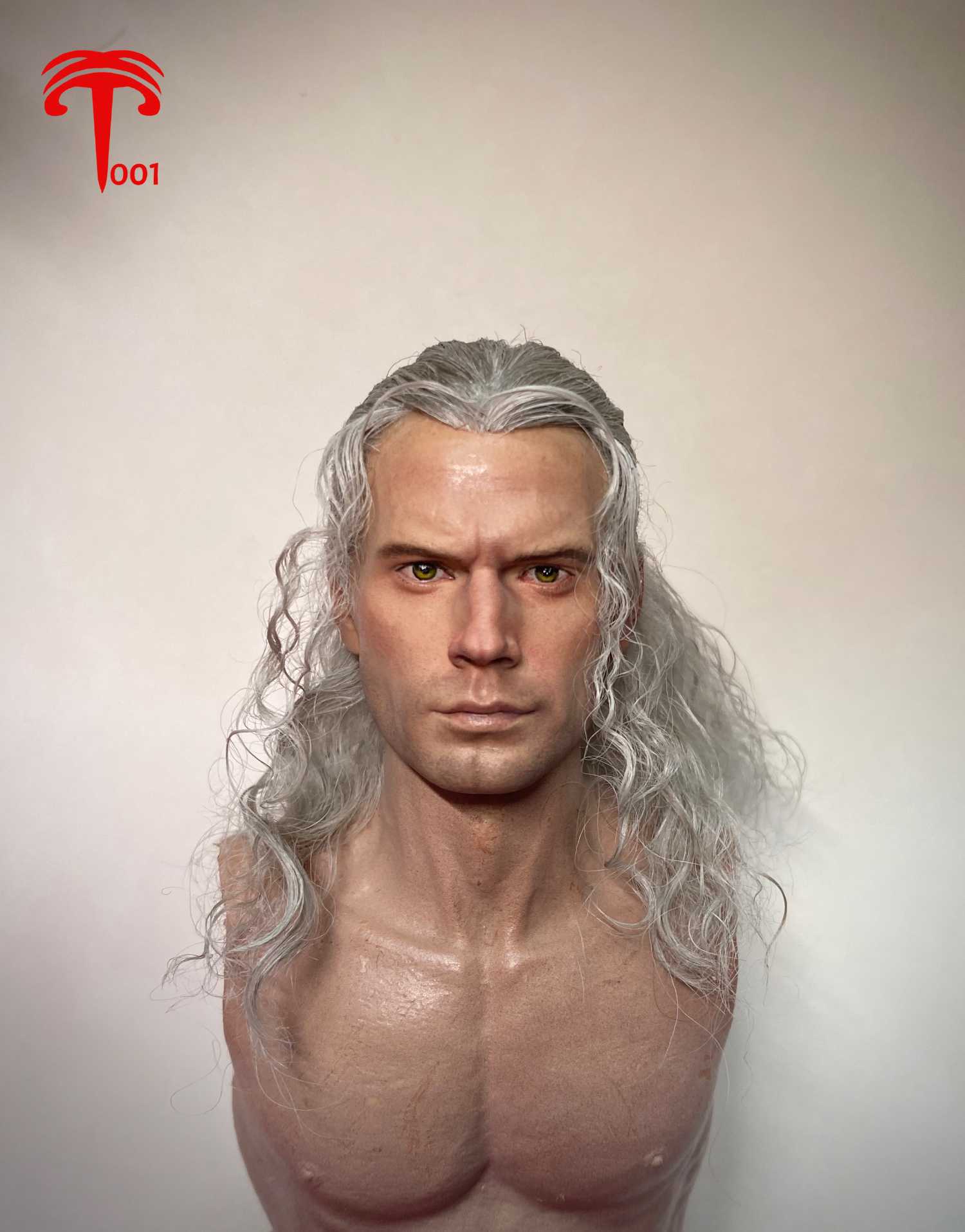 Superman Iron Man / Witcher - Henry Cavill Head Carving 1/6