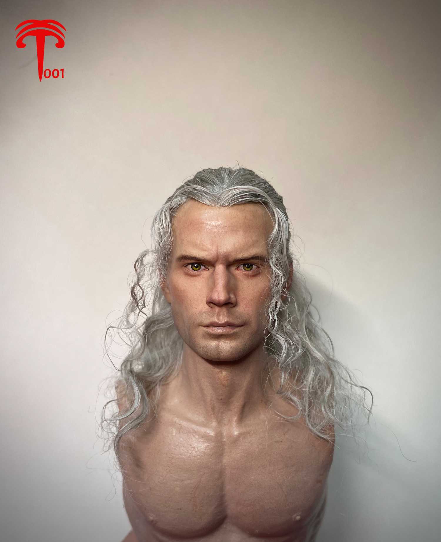 Superman Iron Man / Witcher - Henry Cavill Head Carving 1/6