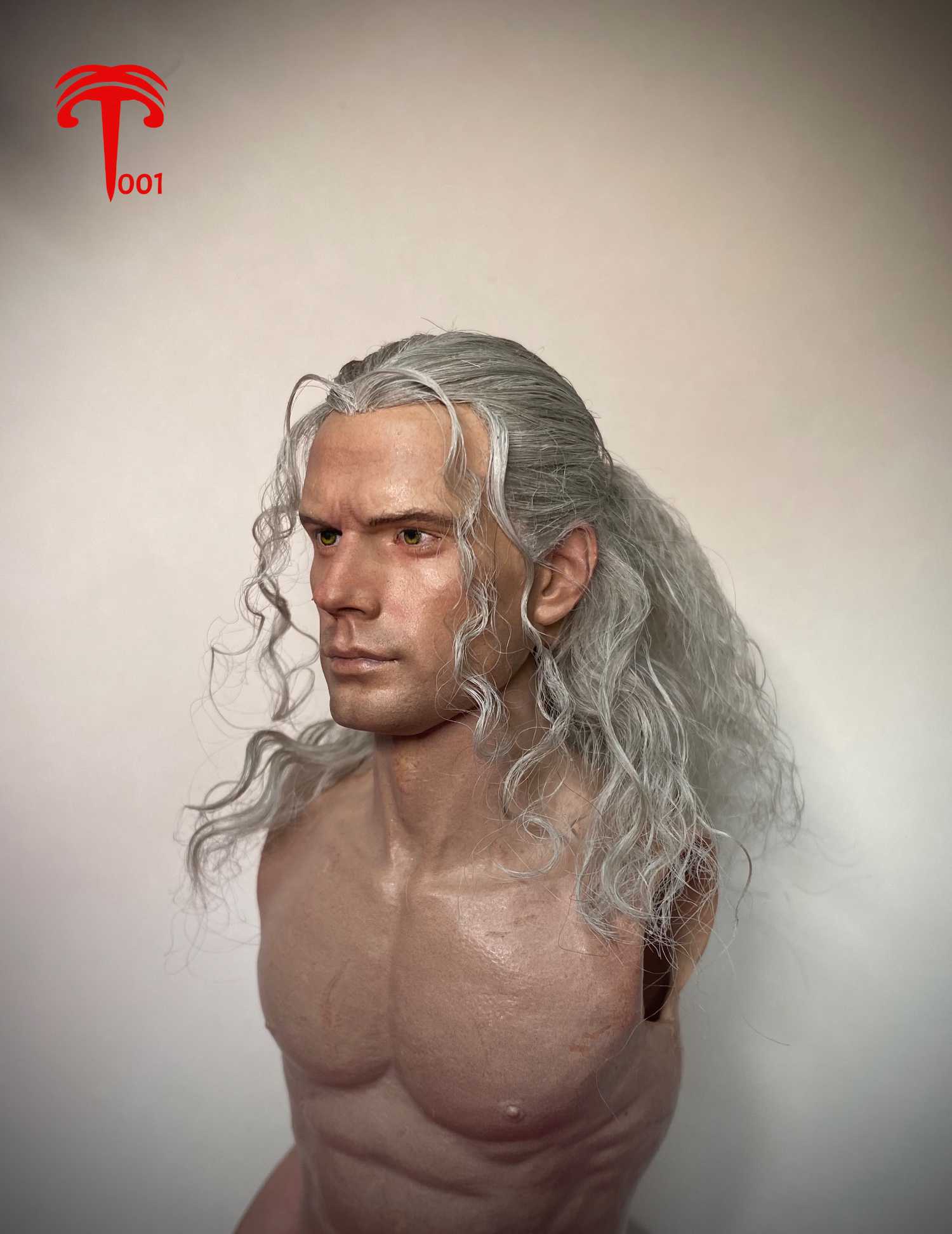 Superman Iron Man / Witcher - Henry Cavill Head Carving 1/6
