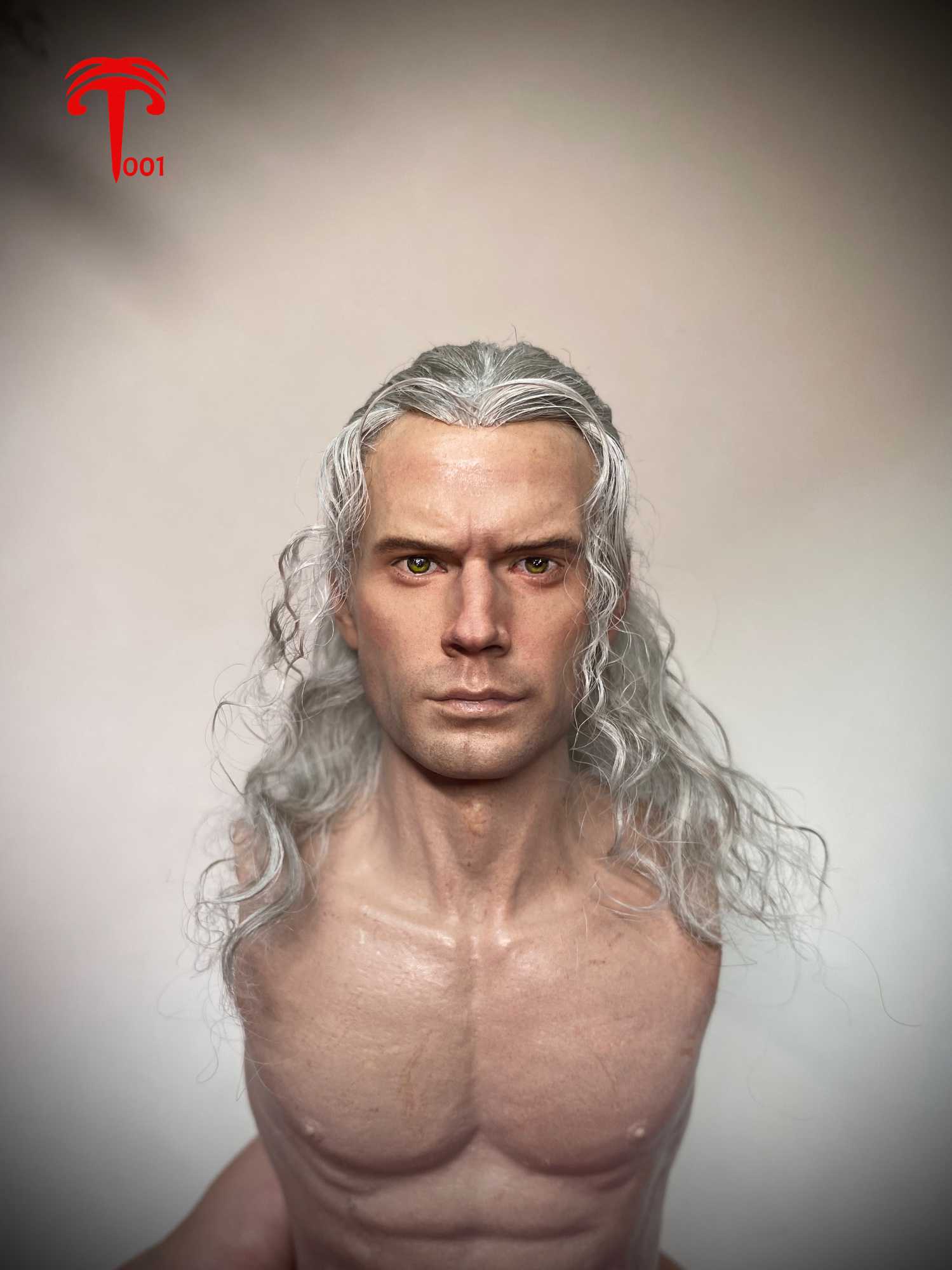 Superman Iron Man / Witcher - Henry Cavill Head Carving 1/6