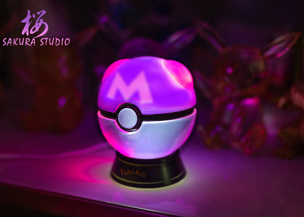 Transparent Master Ball with LED - Pokemon