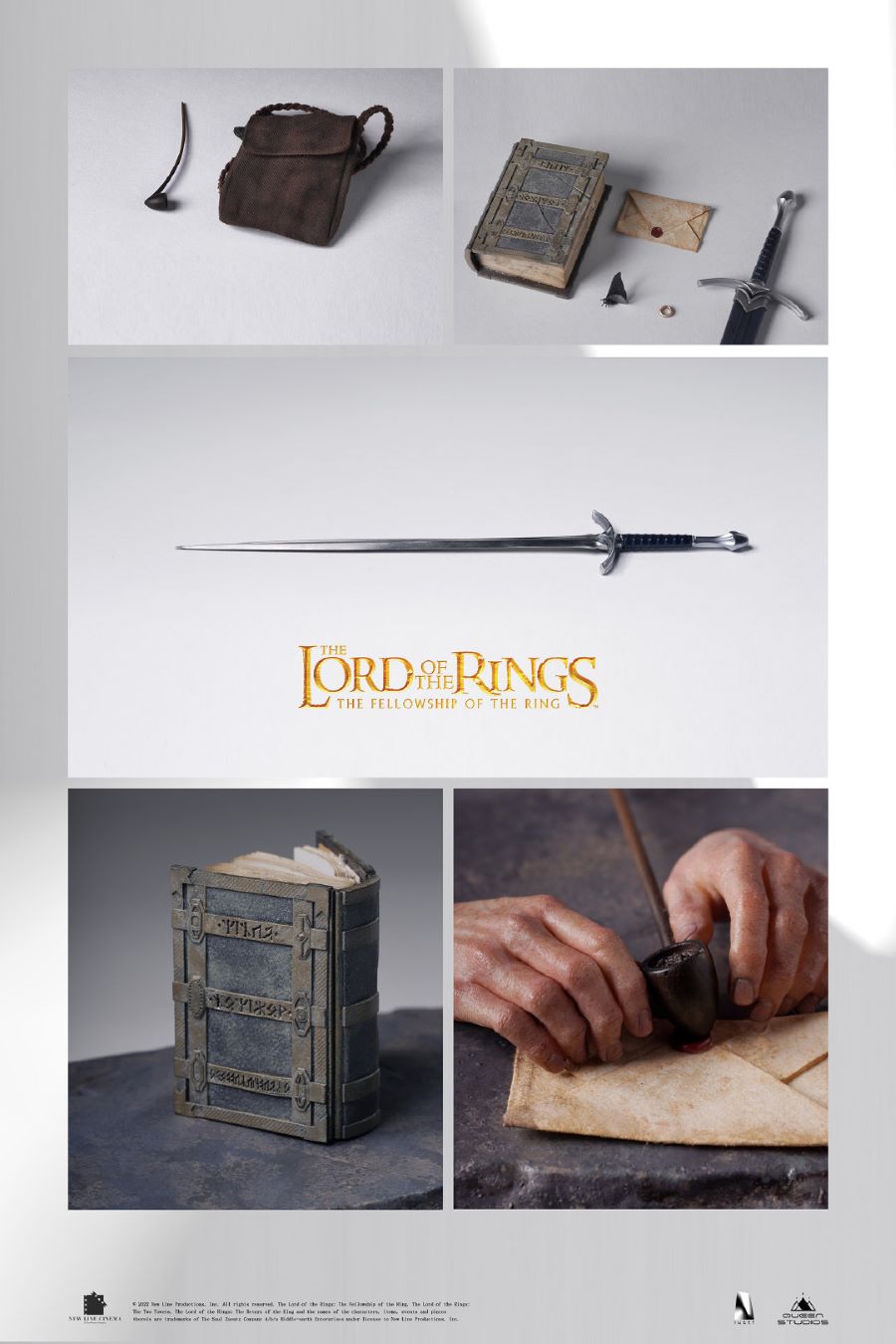 Lord of the Rings Gandalf (Gray Robe) 1/6