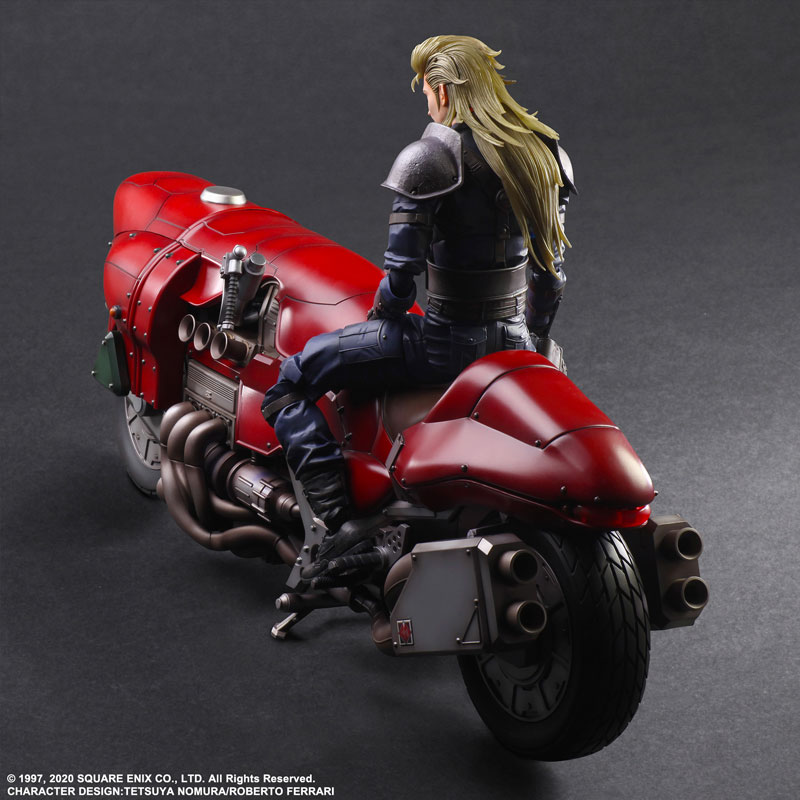 Final Fantasy VII REMAKE PLAY ARTS KAI Roche & Motorcycle SET