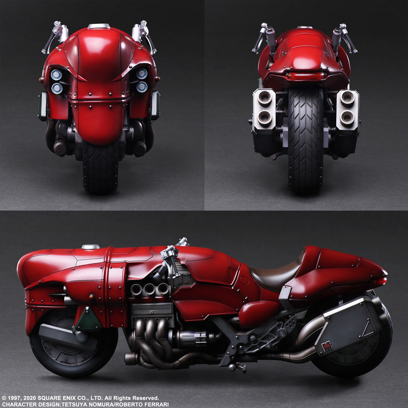 Final Fantasy VII REMAKE PLAY ARTS KAI Roche & Motorcycle SET