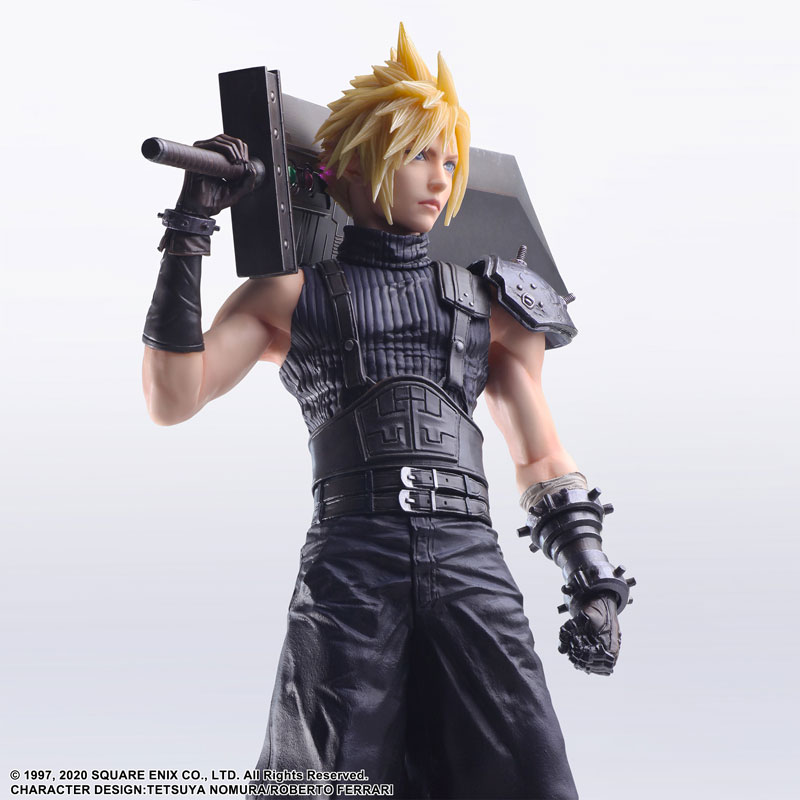 Final Fantasy VII REMAKE STATIC ARTS Cloud Strife