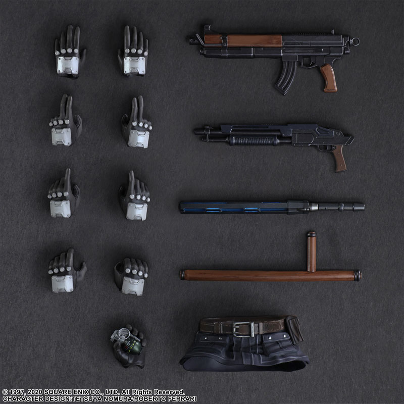 Final Fantasy VII REMAKE PLAY ARTS KAI Security Officer