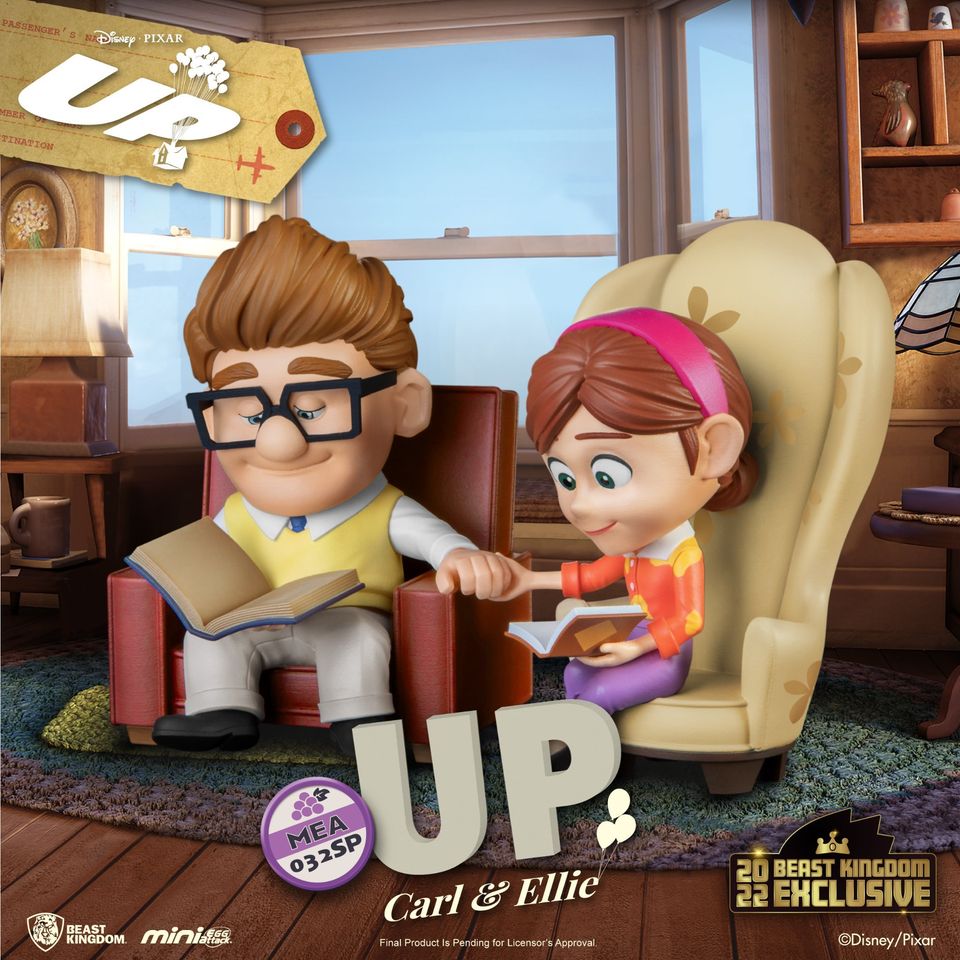 Carl and Ellie: UP Set of 2 (Mini Egg Attack)
