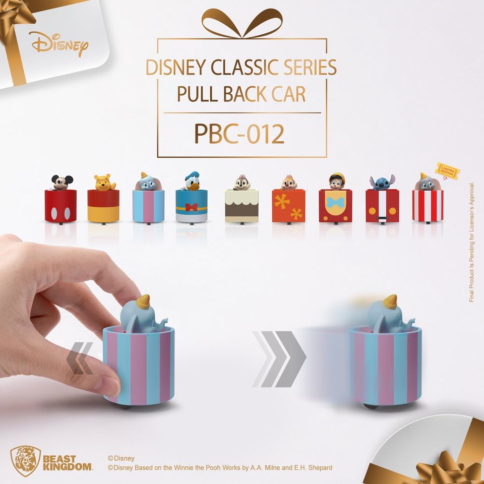 Disney Classic Series Pull Back Car Blind Box