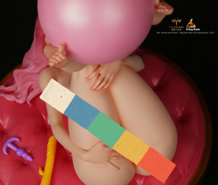 Yoga Ball Sister Twins