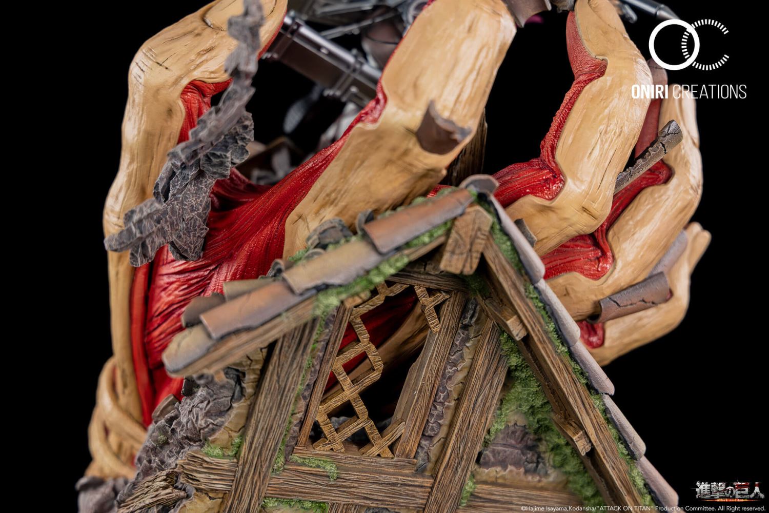 Shingeki no Kyojin - Mikasa vs Armored Titan 1/6 Diorama