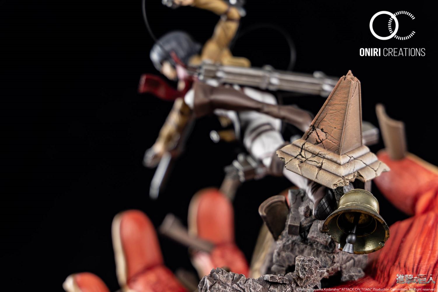 Shingeki no Kyojin - Mikasa vs Armored Titan 1/6 Diorama