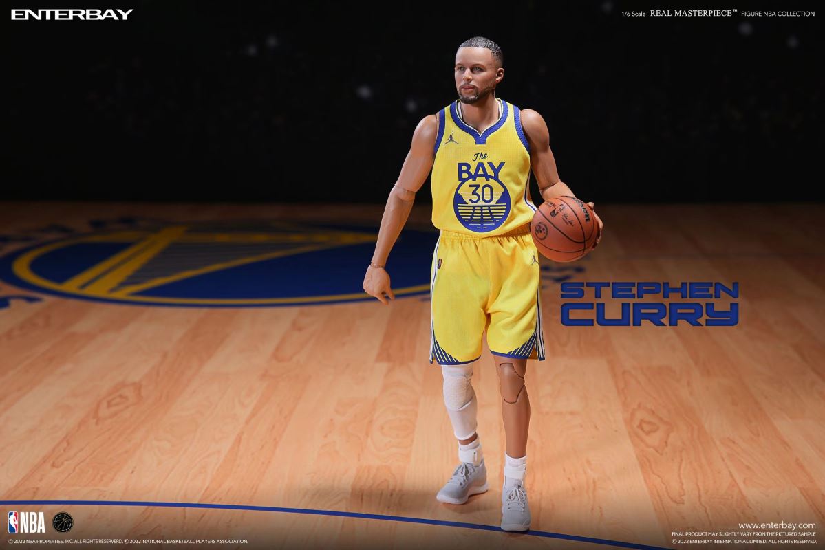 Real Masterpiece NBA Series – Stephen Curry Wax 1/6