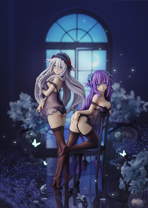 Neptunia Series - Purple Heart & Black Heart -Babydoll ver.-