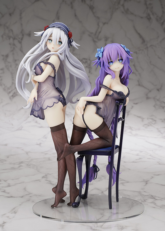 Neptunia Series - Purple Heart & Black Heart -Babydoll ver.-