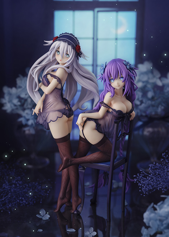 Neptunia Series - Purple Heart & Black Heart -Babydoll ver.-