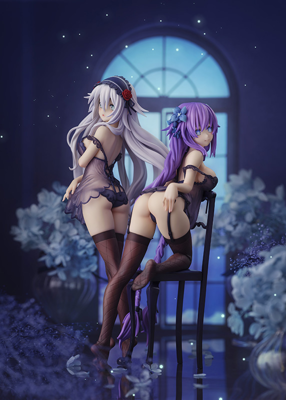 Neptunia Series - Purple Heart & Black Heart -Babydoll ver.-