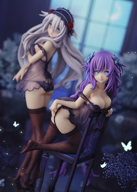 Neptunia Series - Purple Heart & Black Heart -Babydoll ver.-