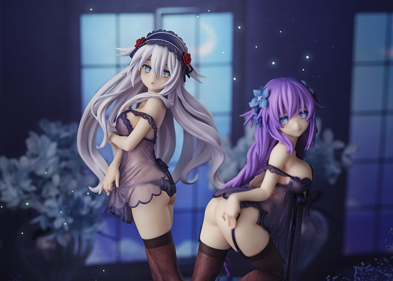 Neptunia Series - Purple Heart & Black Heart -Babydoll ver.-