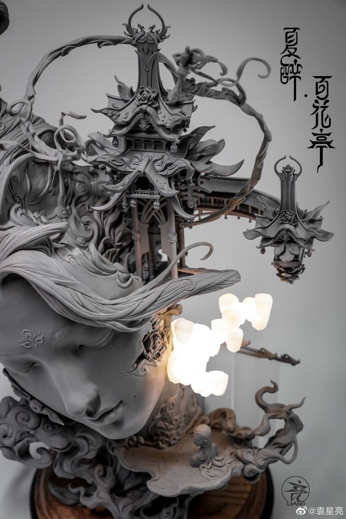 Summer Drunk Hundred Flowers Pavilion