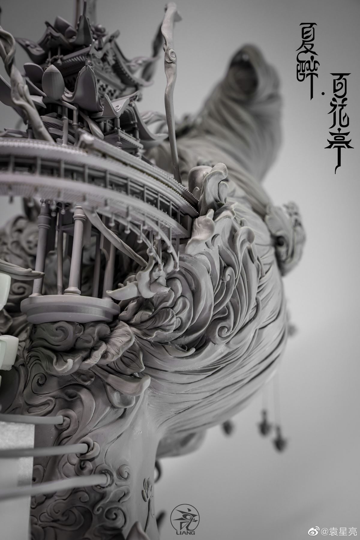 Summer Drunk Hundred Flowers Pavilion