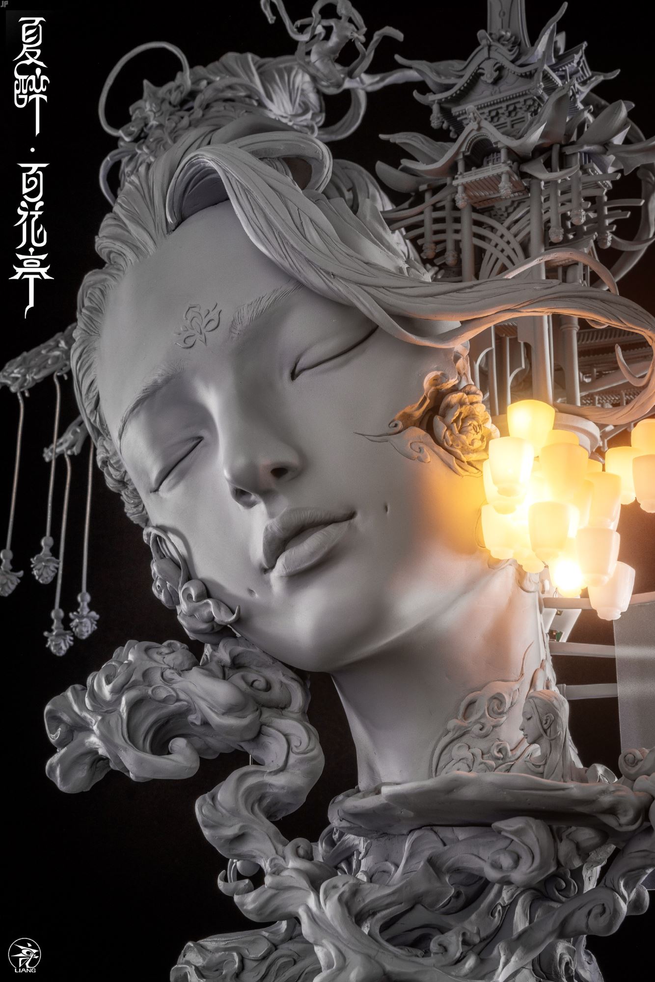 Summer Drunk Hundred Flowers Pavilion