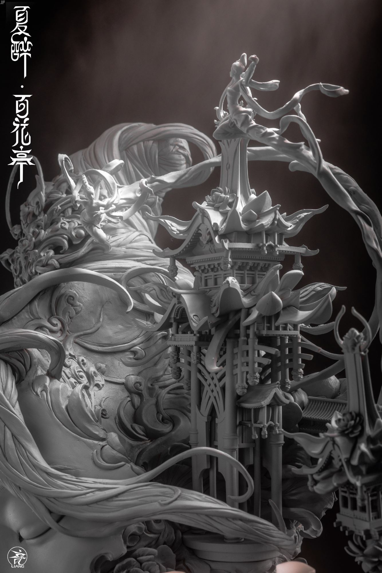 Summer Drunk Hundred Flowers Pavilion