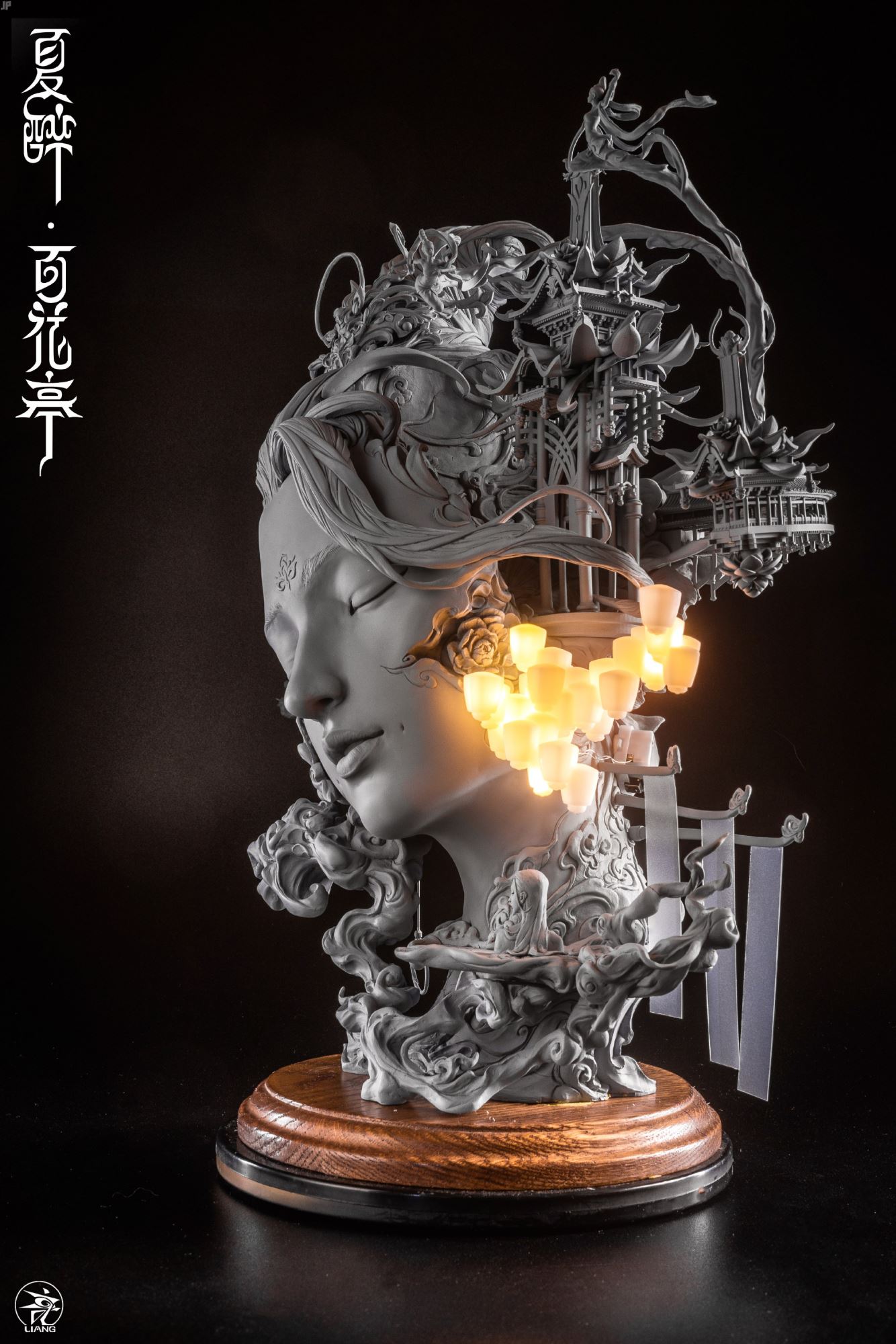 Summer Drunk Hundred Flowers Pavilion