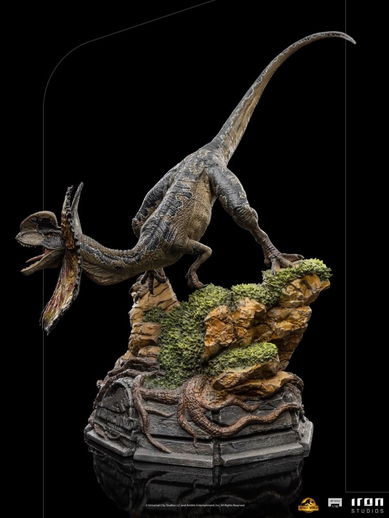 Dilophosaurus - Jurassic World: Dominion - Art Scale 1/10