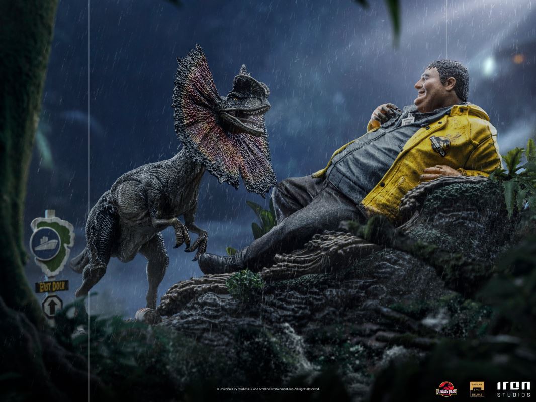 Dennis Nedry Deluxe Art Scale 1/10 – Jurassic Park