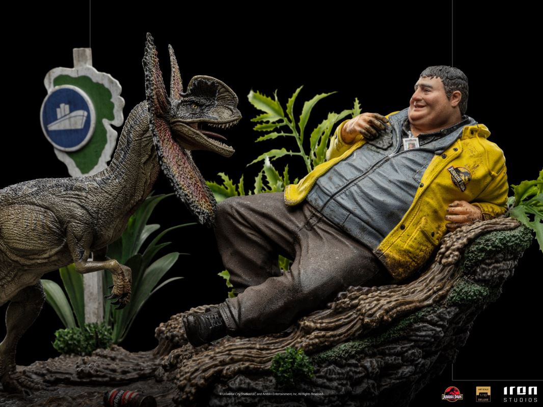 Dennis Nedry Deluxe Art Scale 1/10 – Jurassic Park