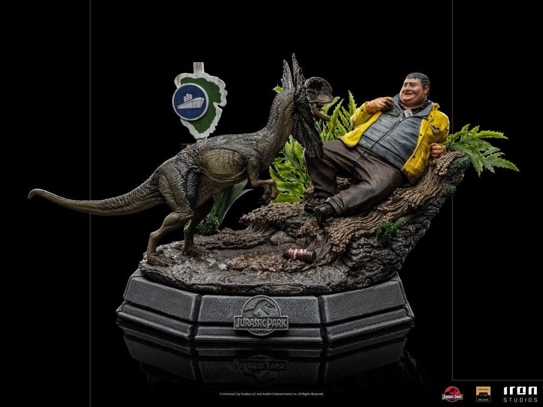 Dennis Nedry Deluxe Art Scale 1/10 – Jurassic Park