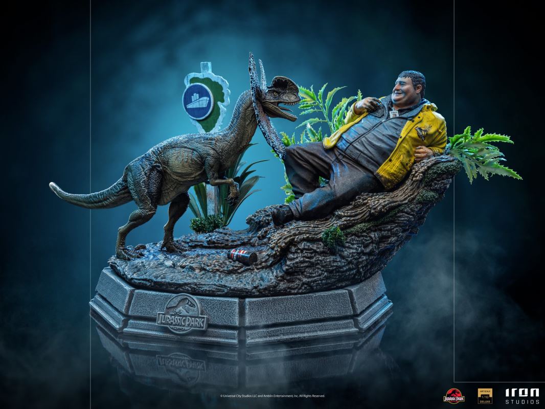 Dennis Nedry Deluxe Art Scale 1/10 – Jurassic Park