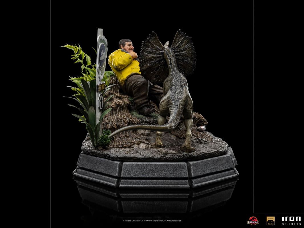 Dennis Nedry Deluxe Art Scale 1/10 – Jurassic Park
