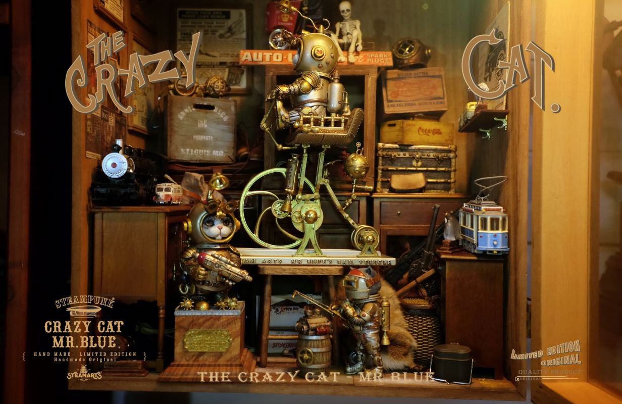 STEAMARTS: MR.BLUE'S Time Machine