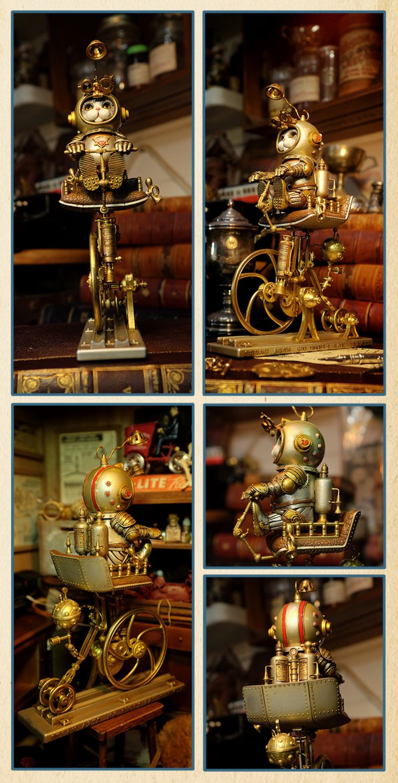 STEAMARTS: MR.BLUE'S Time Machine